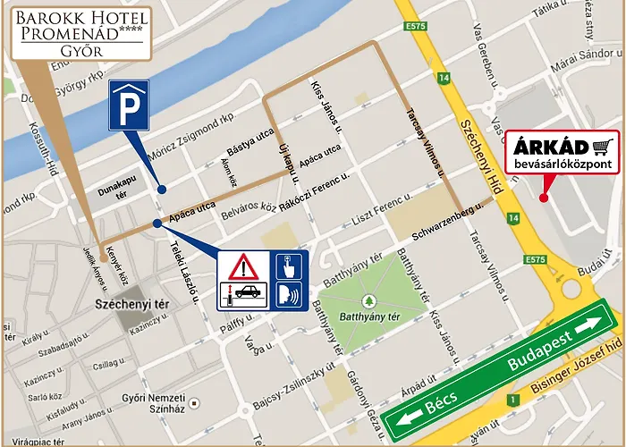 Hotel Barokk Promenád Győr